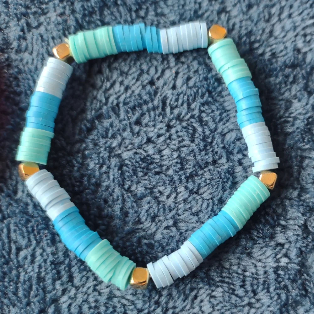 Colorful Kids Beaded Bracelets Set